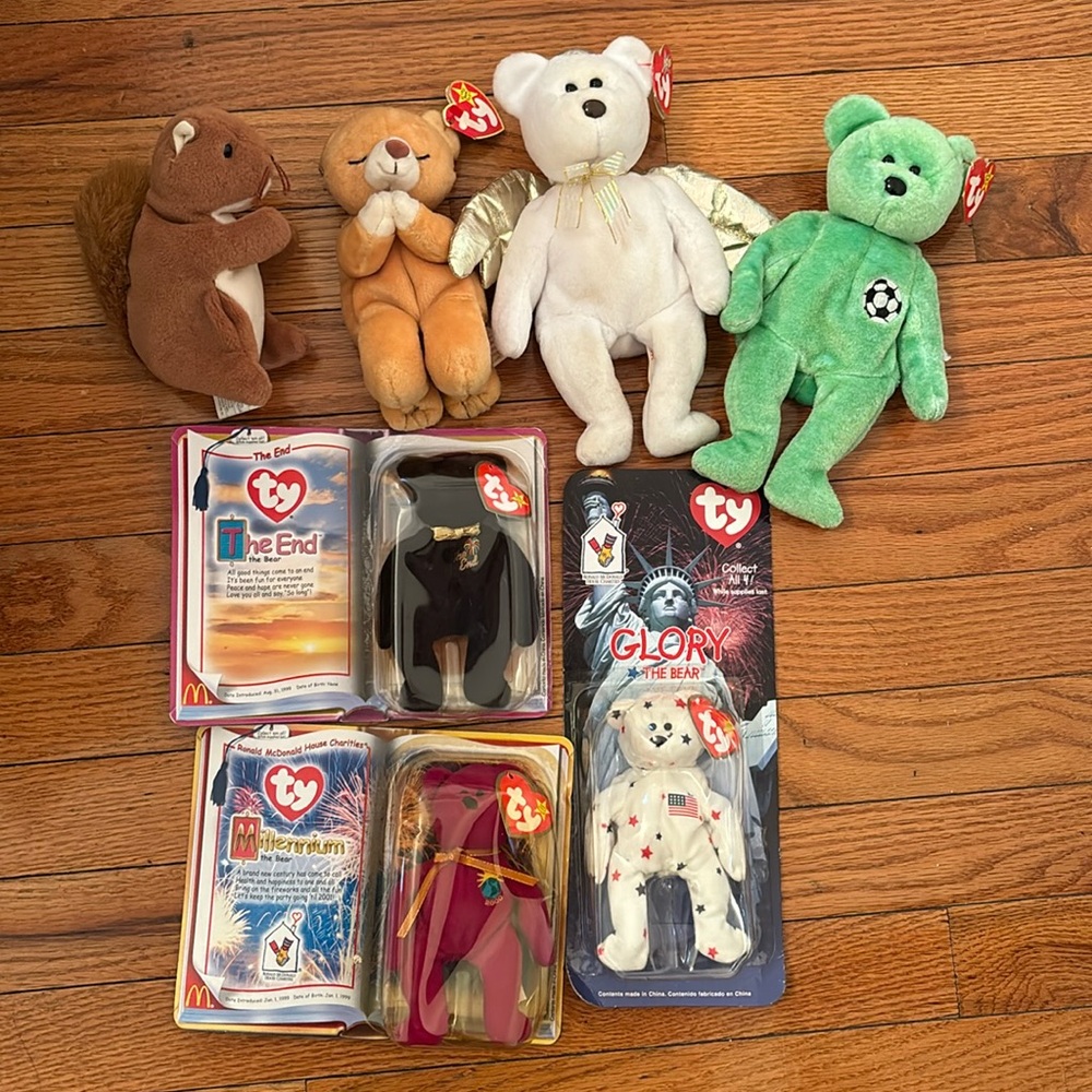 Lot of Beanie Babies